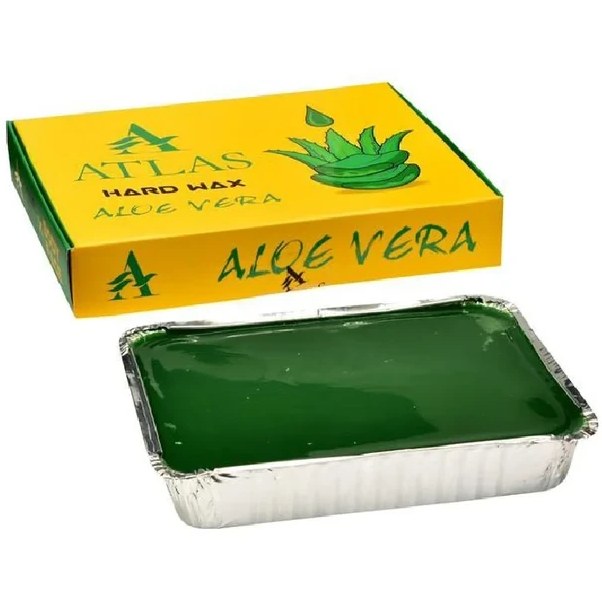 شمع اصلاح وکس قالبی -آلوئه ورا- 500 گرمی Atlas-