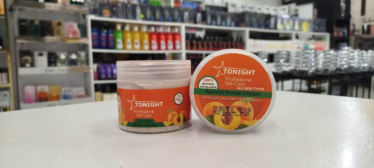 کرم اسکراب صورت تونایت (Tonight) حاوی عصاره زردآلو حجم 200 mI