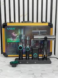 قیمت+خرید ست ماشین اصلاح و سشوار حرفه ای وی جی آر مدل VGR STEBLRES PRO 4in1