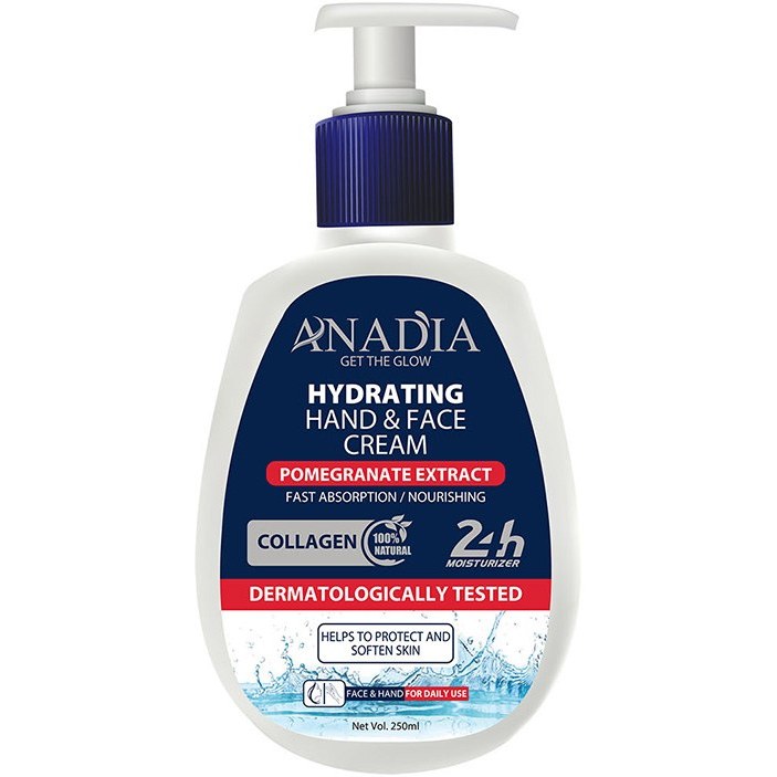 کرم آبرسان عصاره انارآنادیا - ANADIA- 250 ml