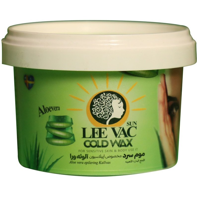 موم سرد لیواکسان LEE VAC SUN عصاره آلوئه ورا حجم 300گرم